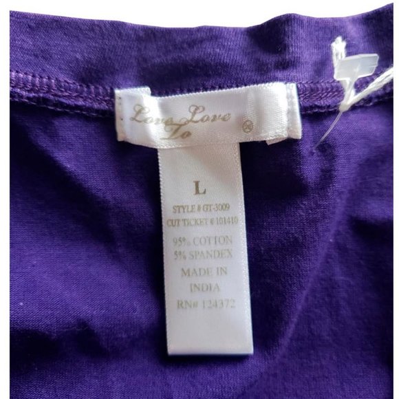Love Fearless Purple T-shirt - Picture 5 of 6